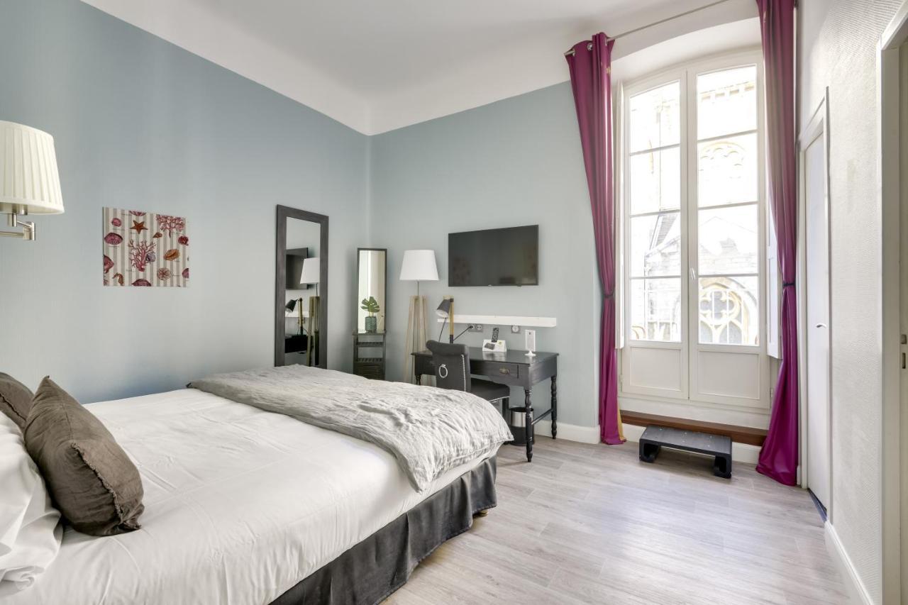 Hotel De L'Ocean Biarritz Bagian luar foto