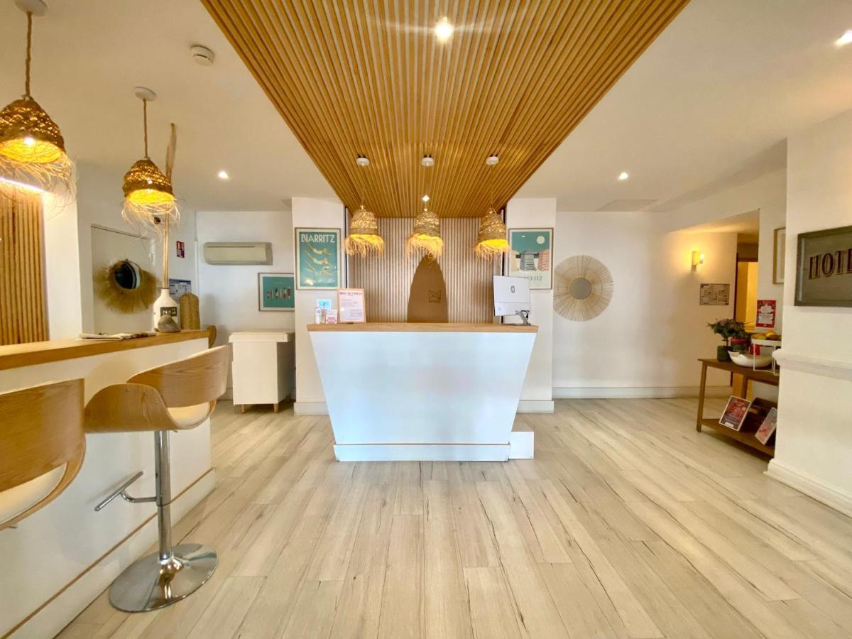 Hotel De L'Ocean Biarritz Bagian luar foto