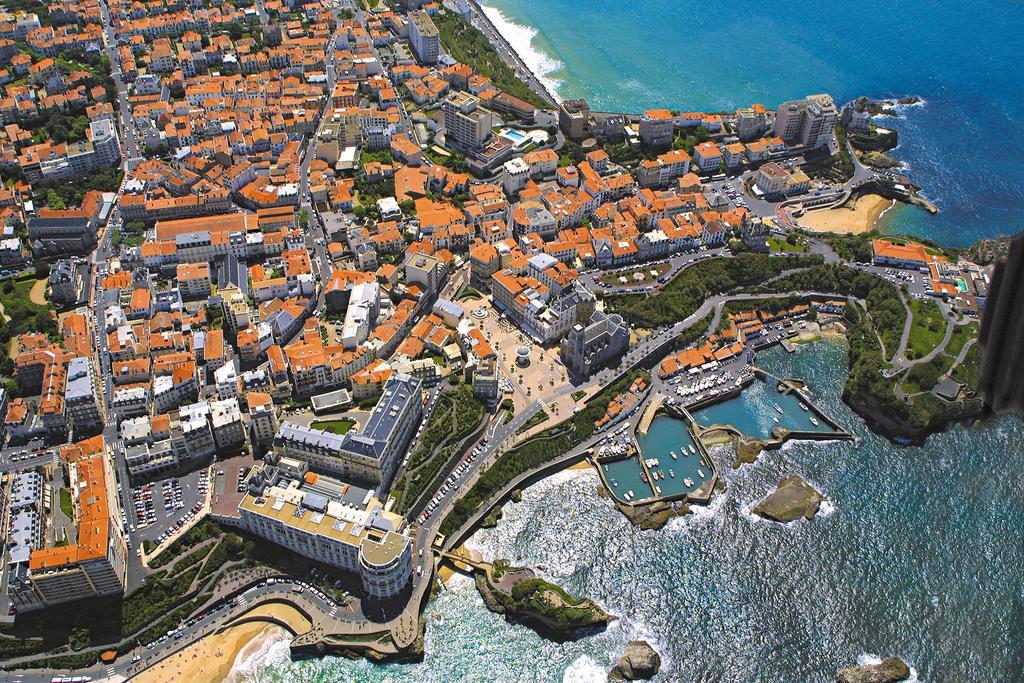 Hotel De L'Ocean Biarritz Bagian luar foto