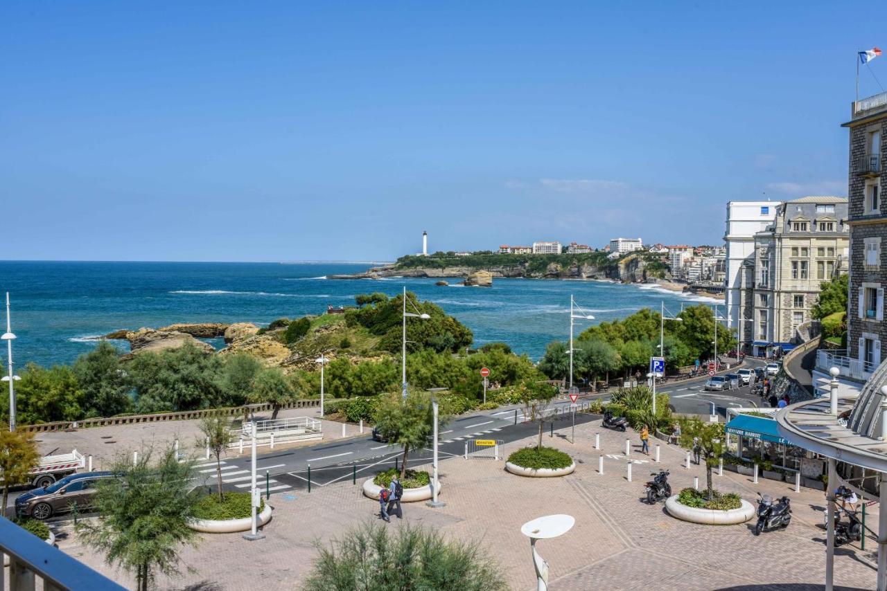 Hotel De L'Ocean Biarritz Bagian luar foto