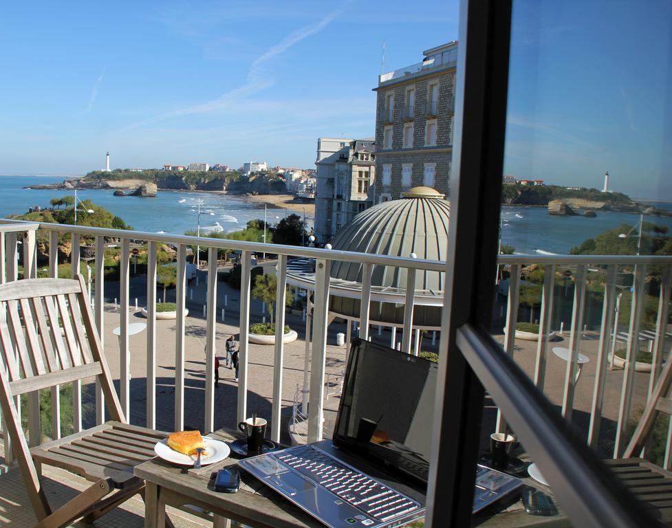 Hotel De L'Ocean Biarritz Bagian luar foto