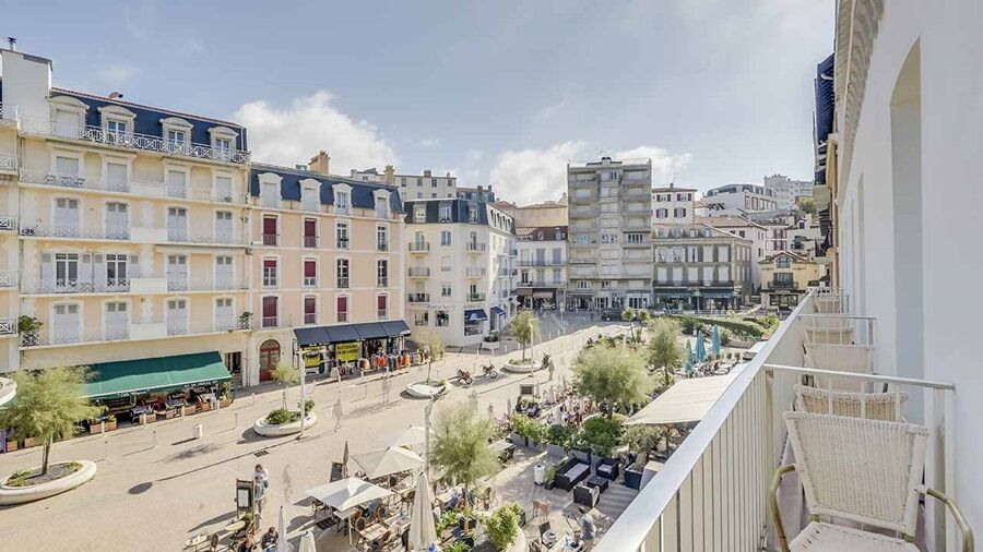 Hotel De L'Ocean Biarritz Bagian luar foto